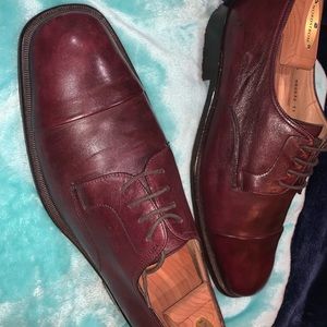 Bruno Magli Brandon Leather Oxfords Cap Toe